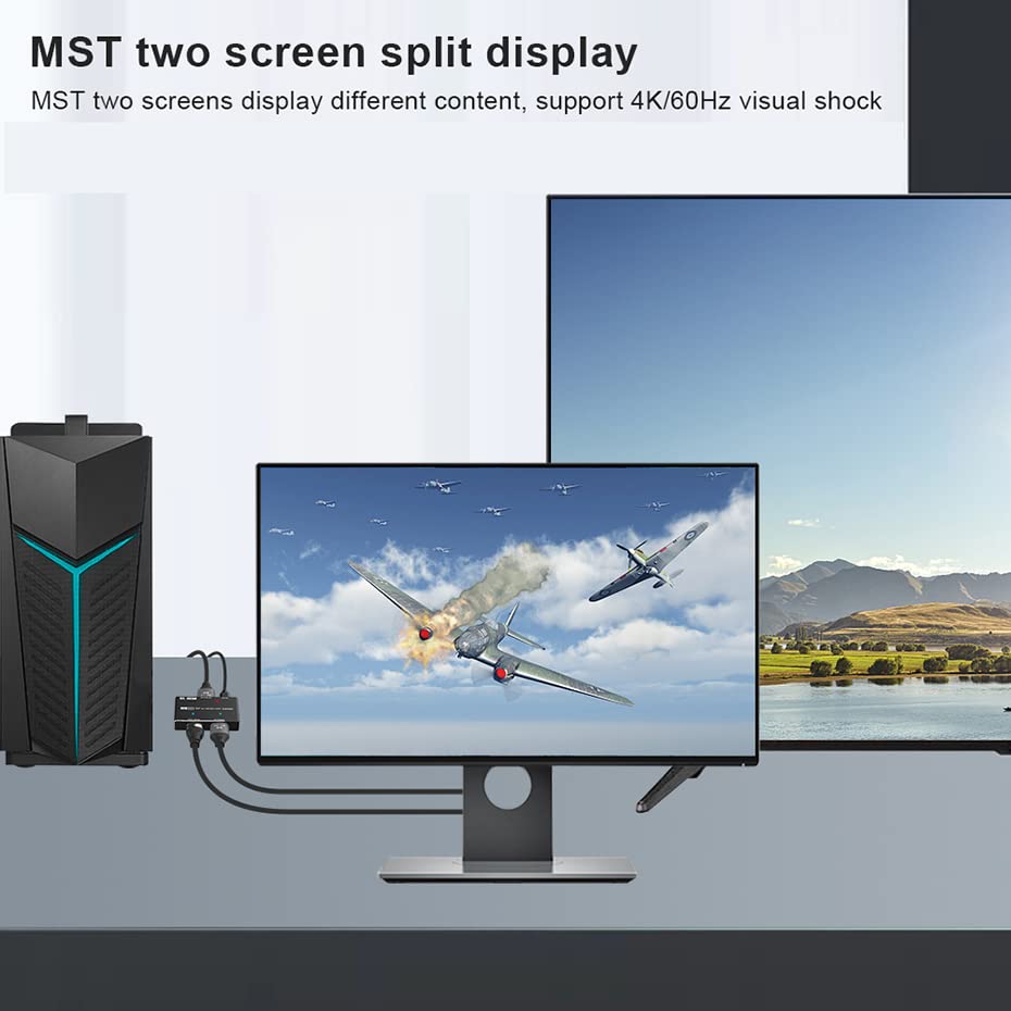  DP 1.4 to DP+HDMI