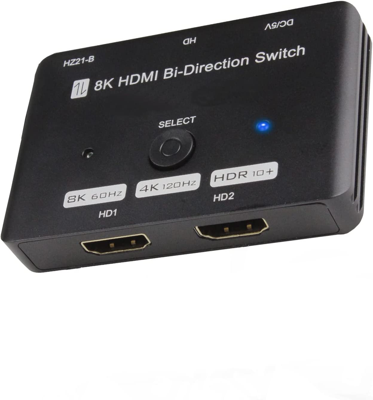 HDMI 2.1 Switch, ALYYDBG Bi-Directional 48Gbps HDMI 2.1 Switcher Supports 2in 1out or 1in 2out, 8K@60Hz 4K@120Hz 2K@144Hz & Fits for Xbox PS5/4 HDMI Projectors TV