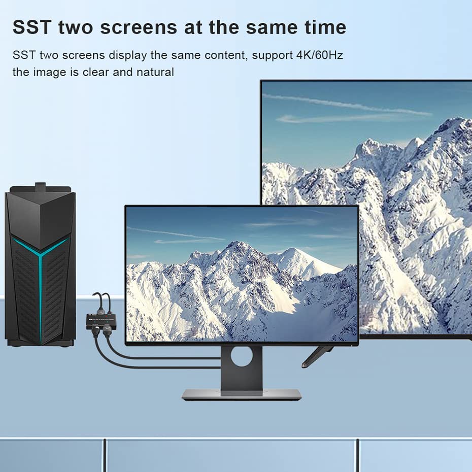  DP 1.4 to DP+HDMI