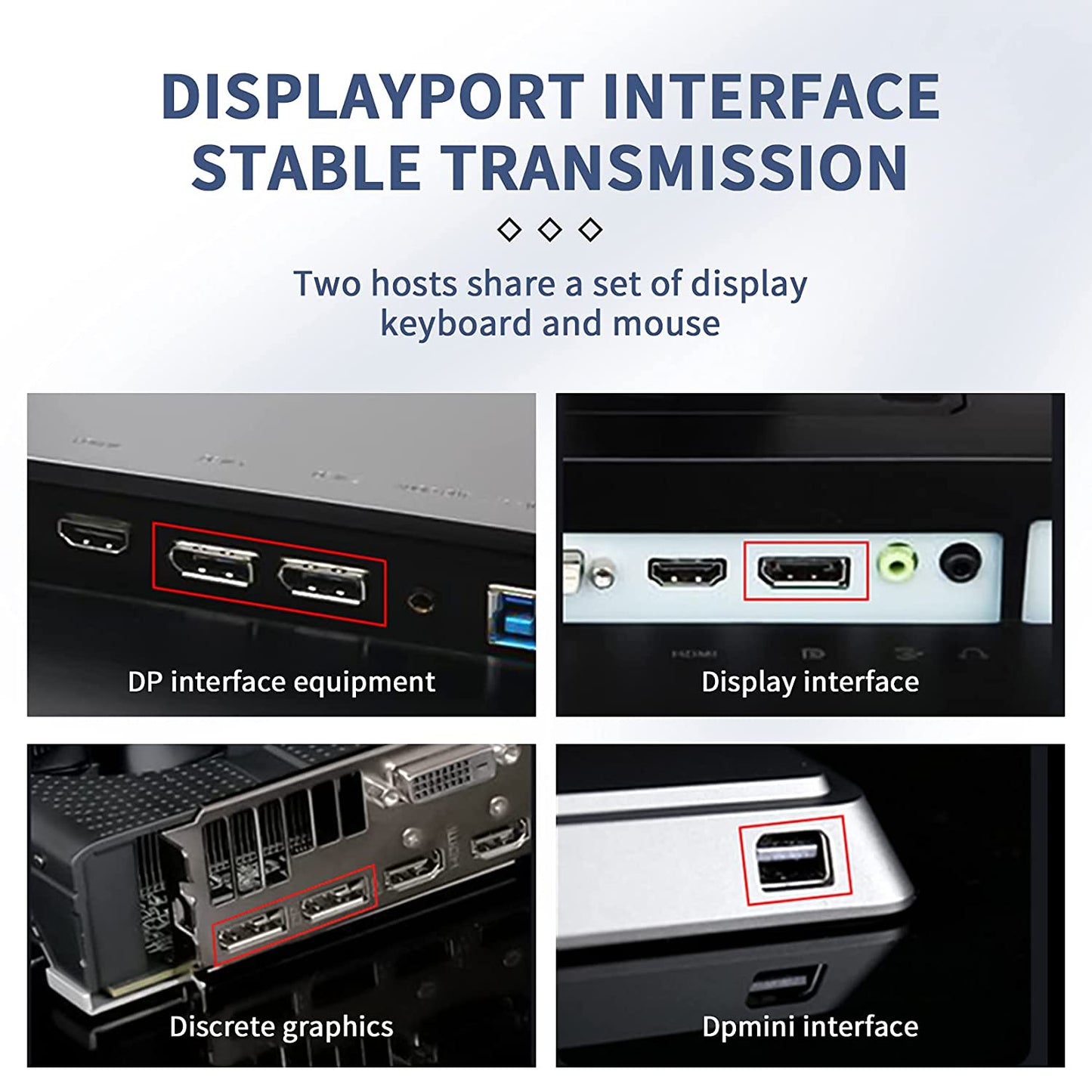 DP 1.2 KVM Switch